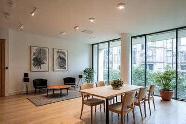 Modern office interior in Saint-Germain-des-Prés